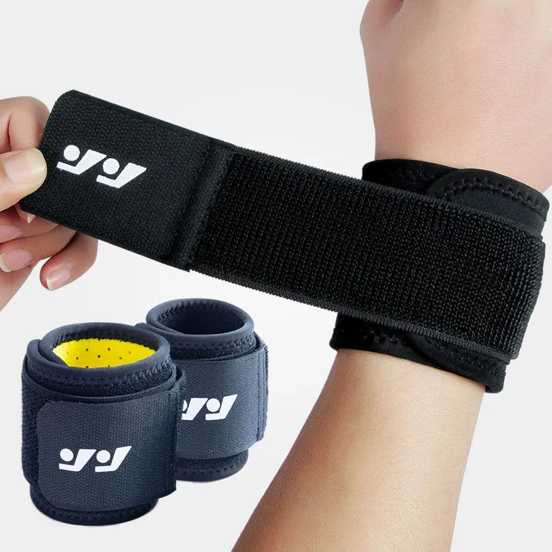 ( Pack Of 2 )Strong Sweat-Absorbent Towel Lining Wristbands, A Variety Of Optional Fitness Basketball Badminton Pressurized Sports Wristbands