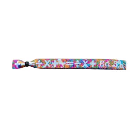  -=÷× Tie-dye Wristband