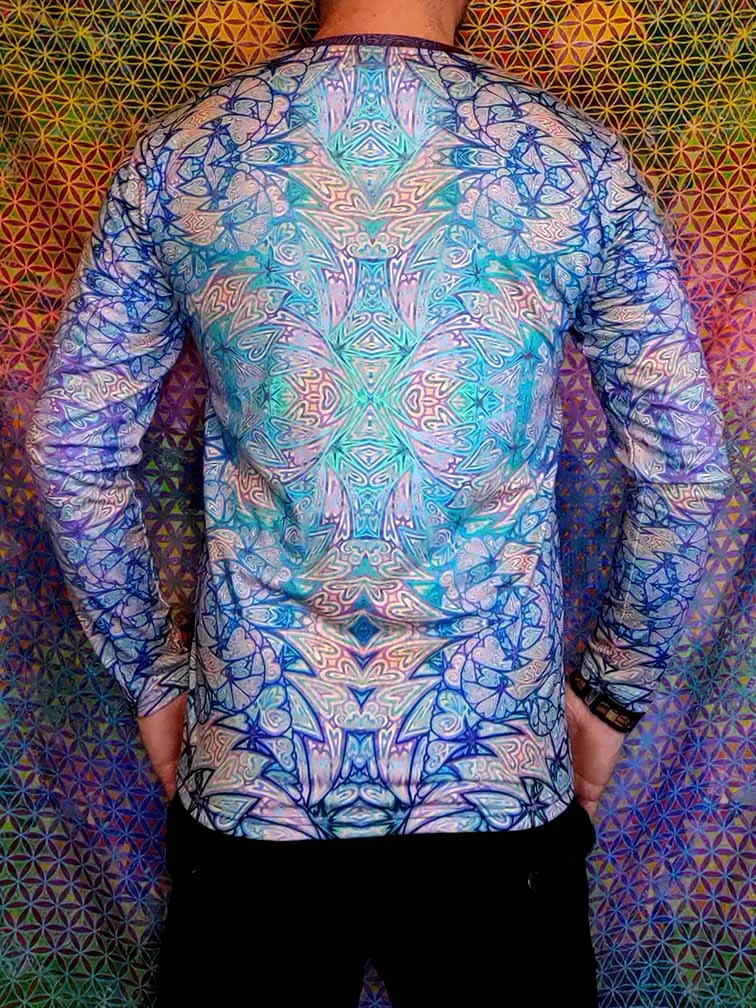1000 Blue Hearts Long Sleeve Shirt
