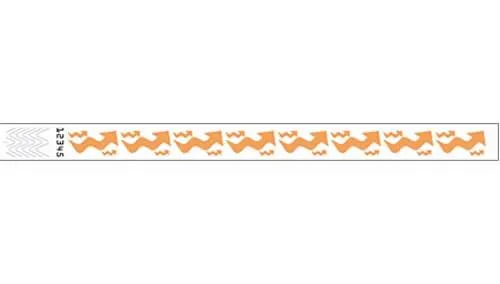 3/4" Tyvek® Wristbands - Arrows