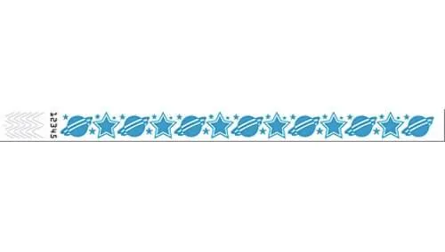 3/4" Tyvek® Wristbands - Cosmic