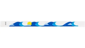 3/4" Tyvek® Wristbands - Ocean Breeze