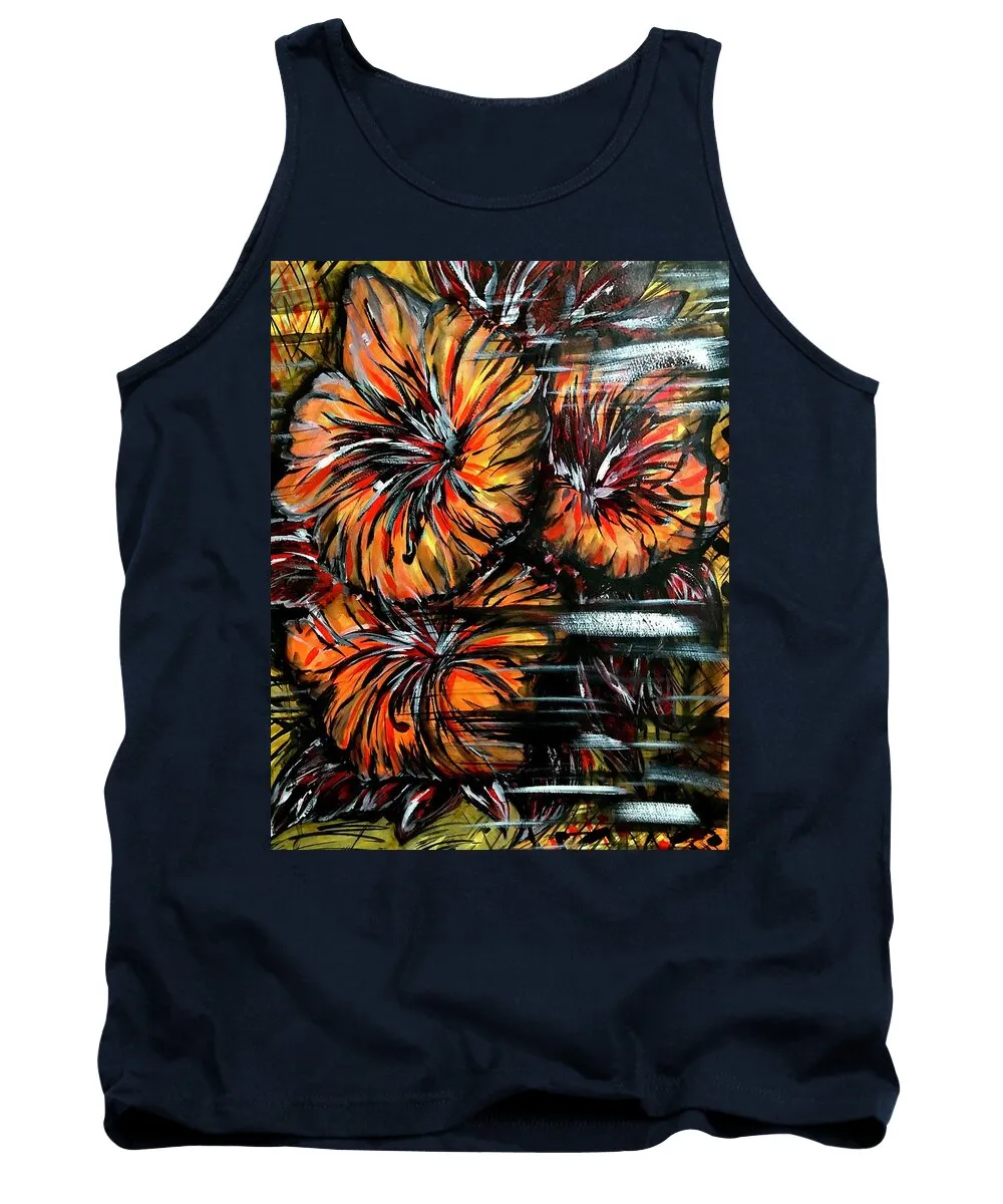 Abstract Lillies - Tank Top