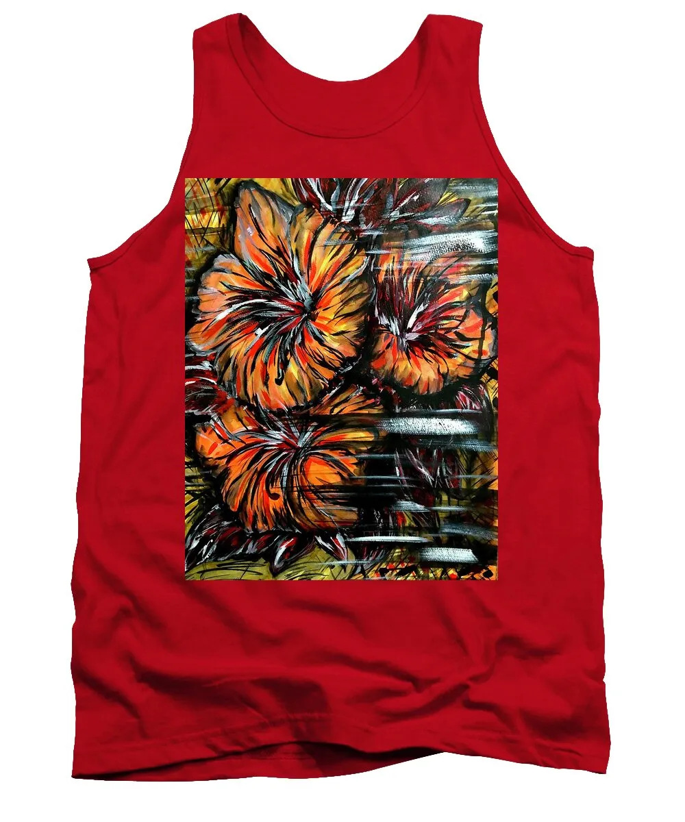 Abstract Lillies - Tank Top