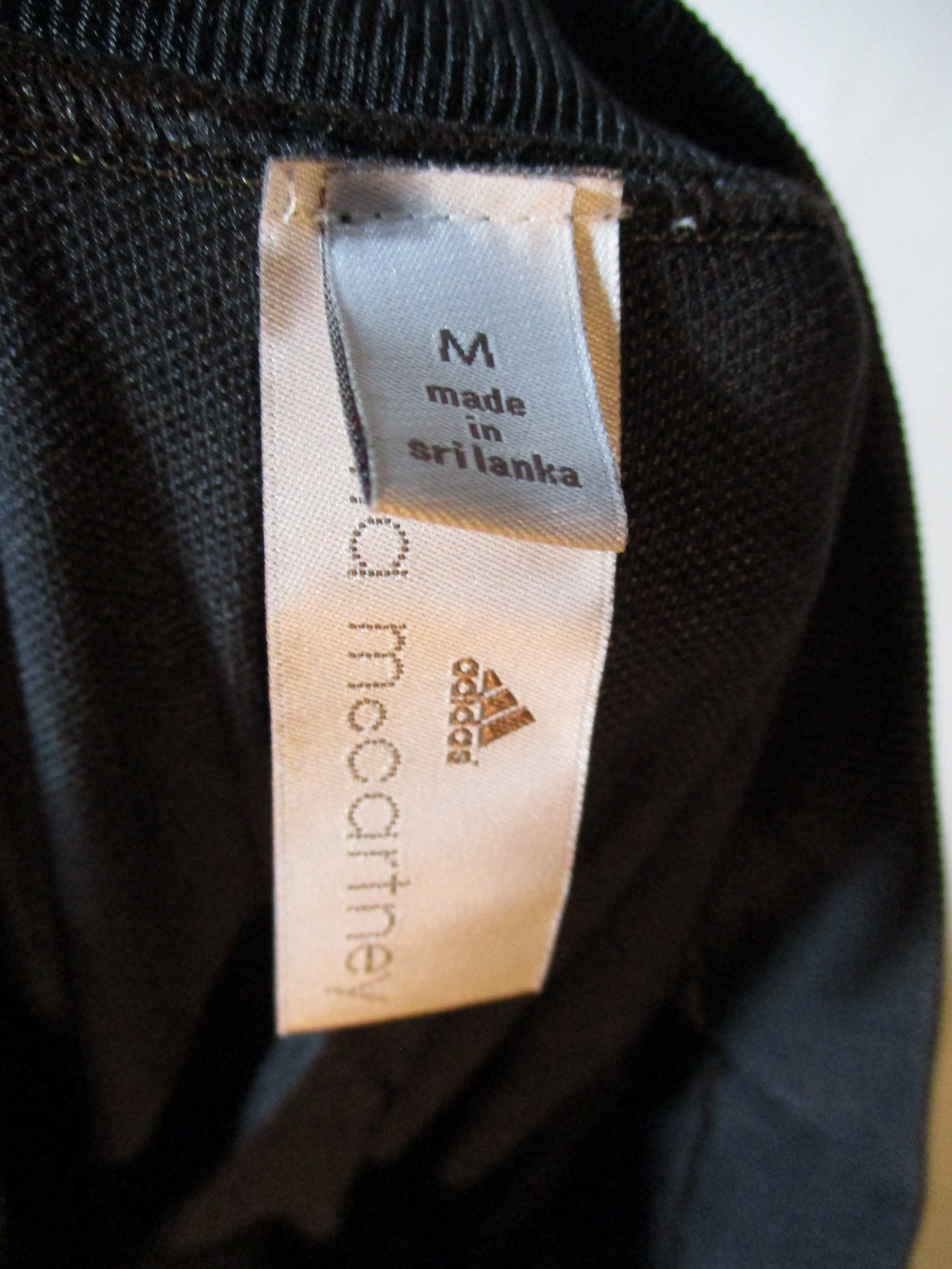 ADIDAS STELLA MCCARTNEY RUN TIGHTS Legging M BLACK Yoga Pant