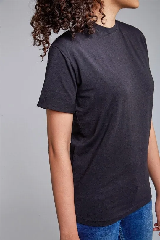 Alexis Black Bamboo/Organic Cotton T-shirt