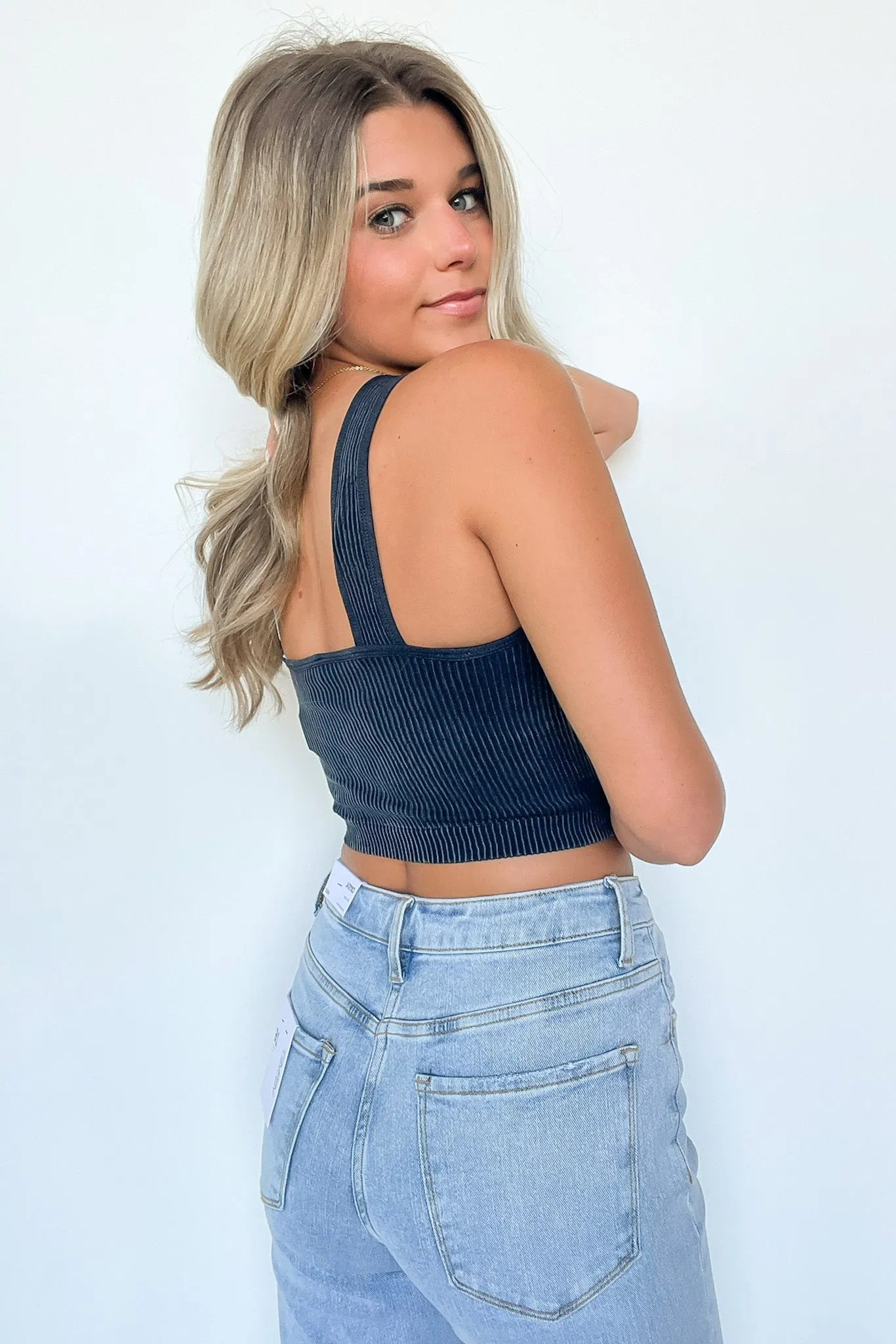 Annmarie Ribbed Seamless Tank Top - FINAL SALE