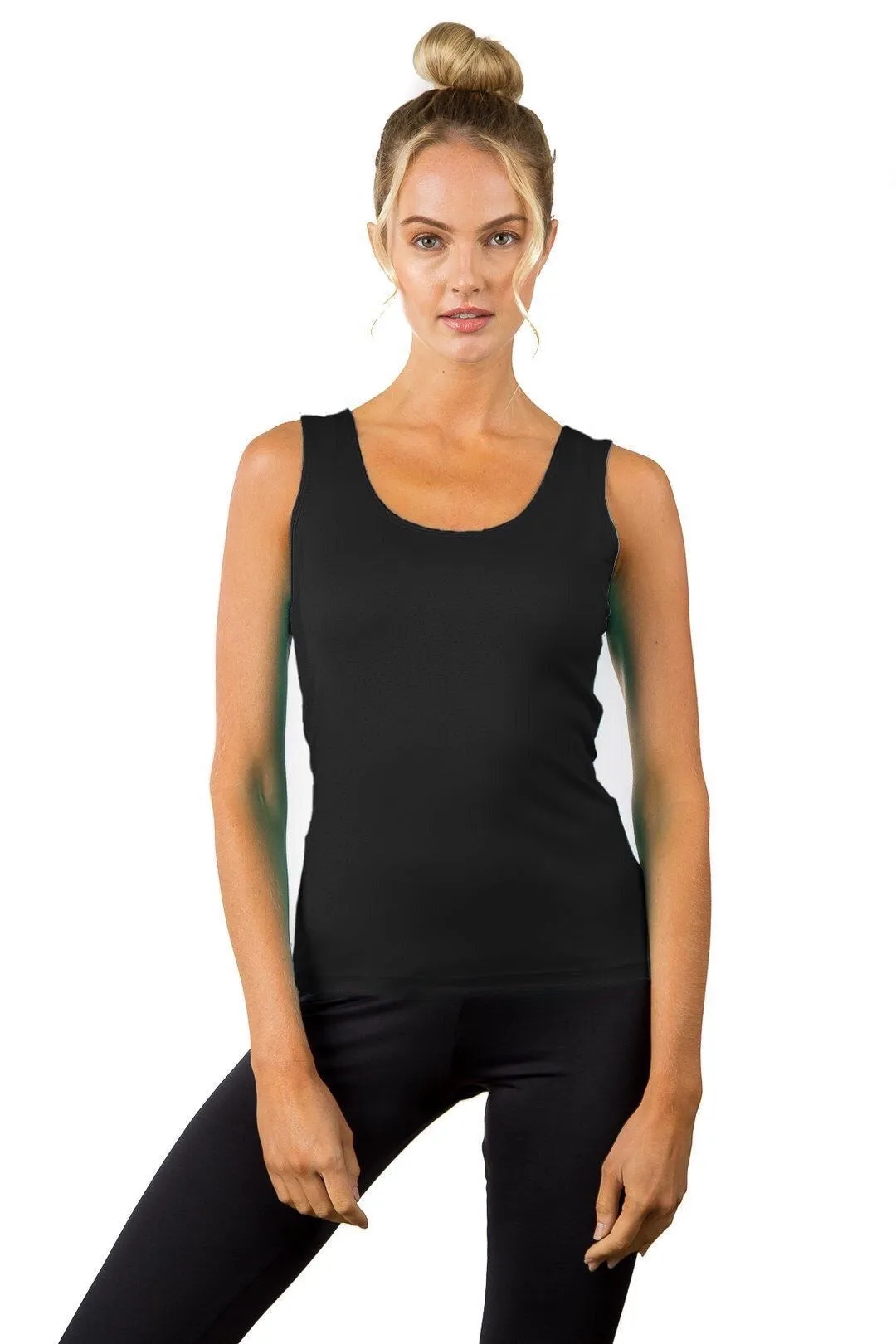 A'Nue Miami Classic Tank - Black
