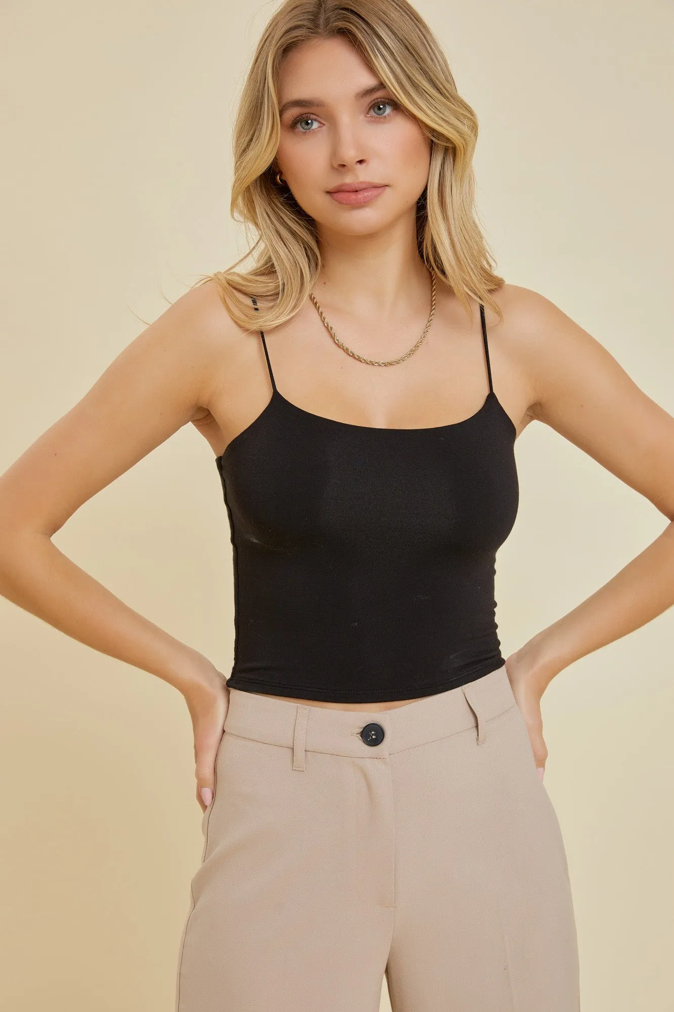 Basic Cropped Cami