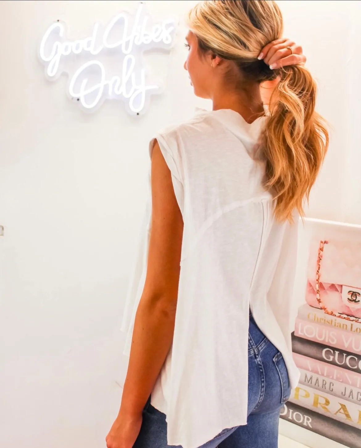Betty Open Back Top