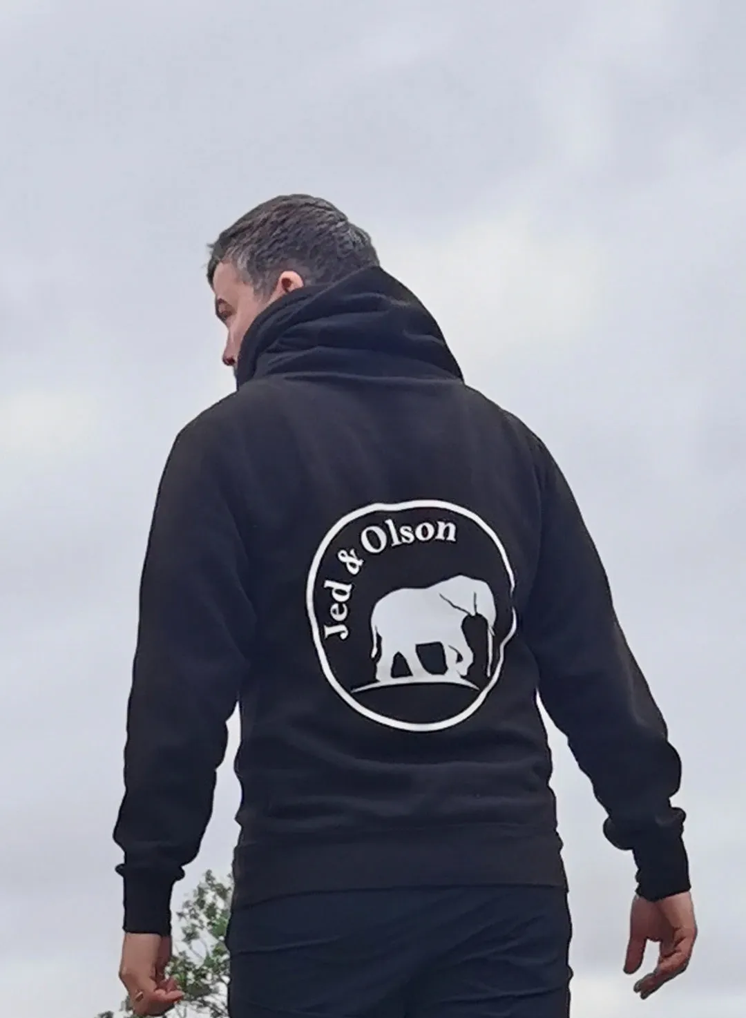 Black 'Back of the Herd' Snug Neck