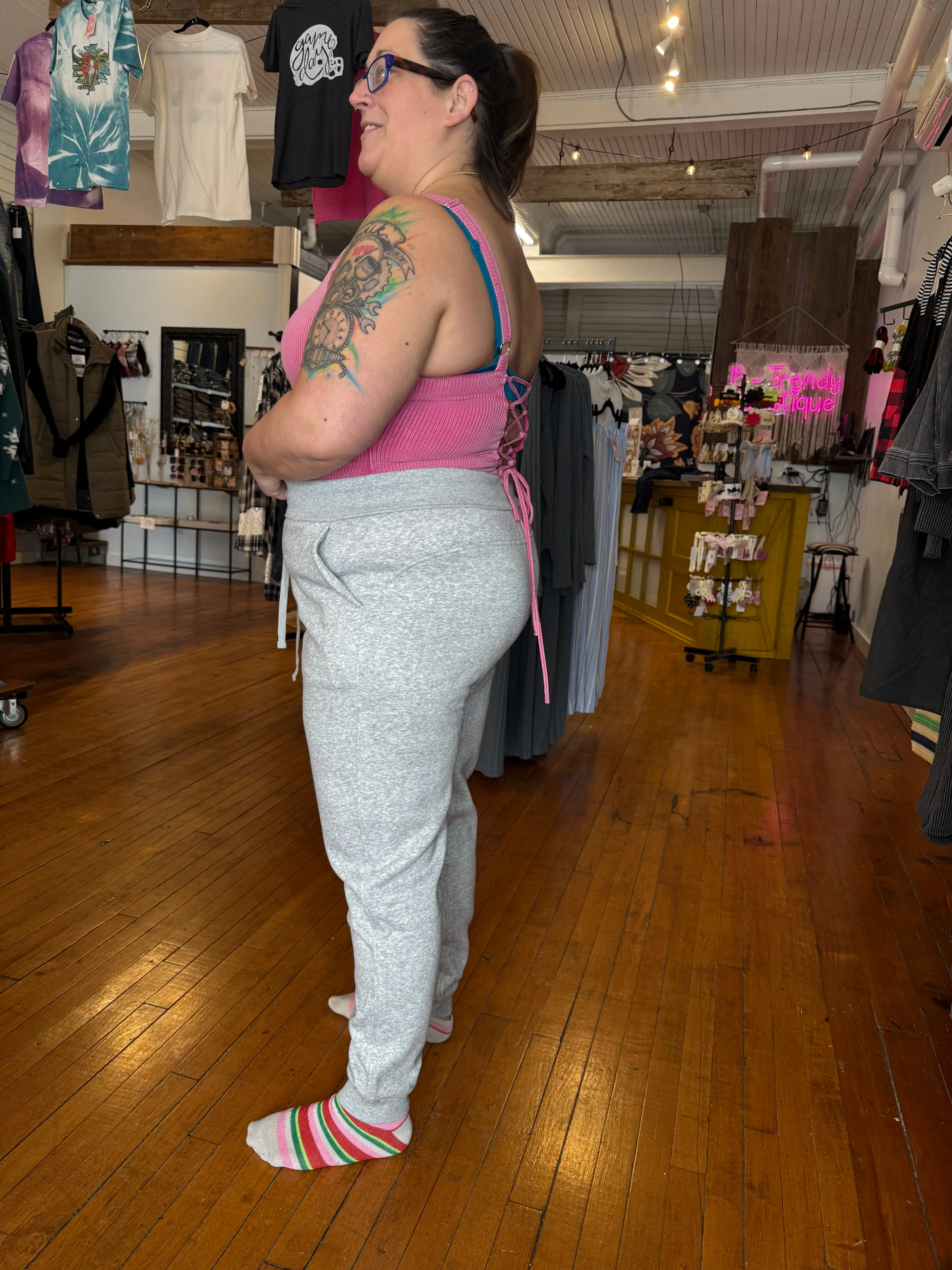BLAINE JOGGER SWEATPANT - HEATHERED GREY