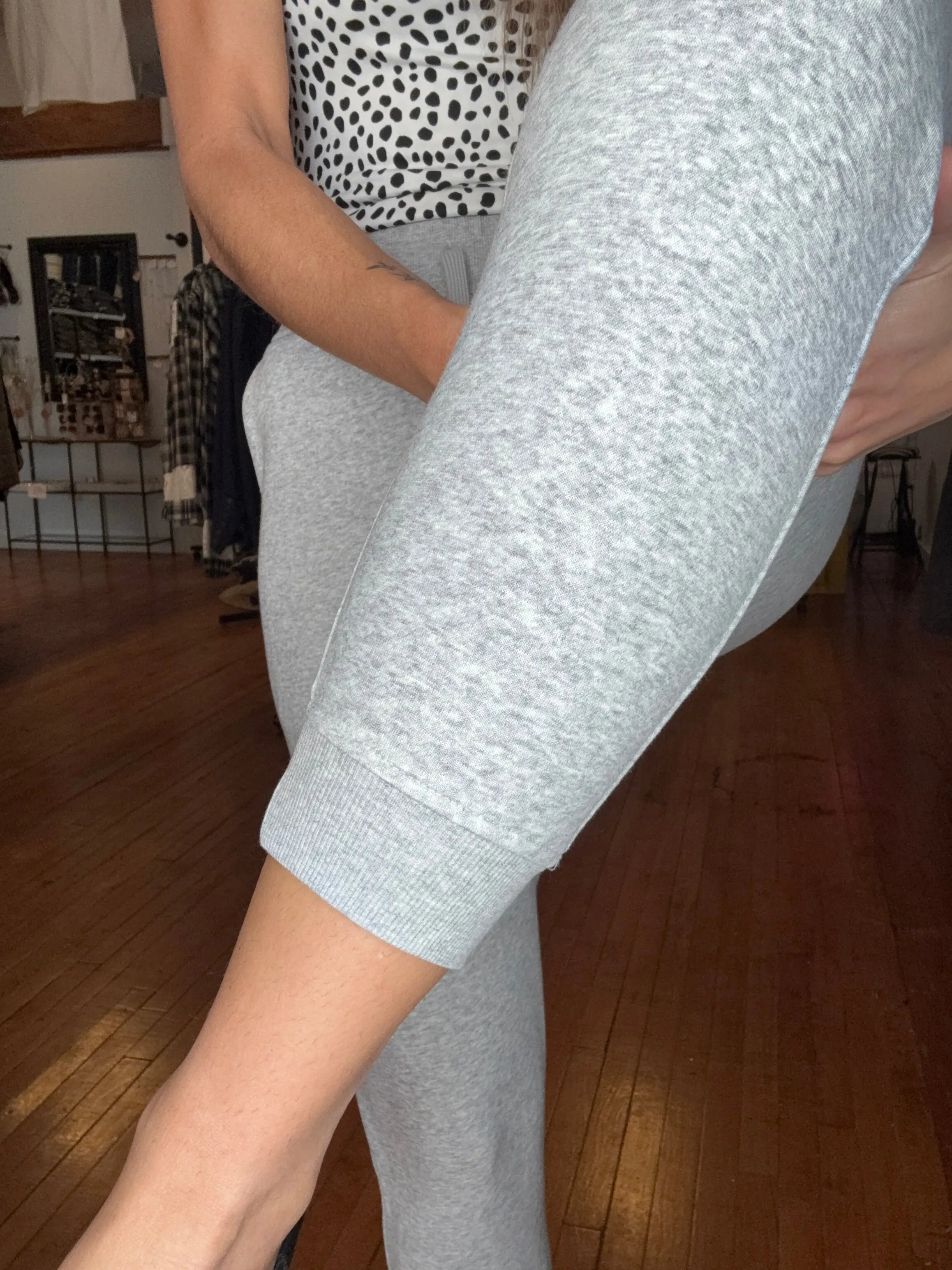 BLAINE JOGGER SWEATPANT - HEATHERED GREY