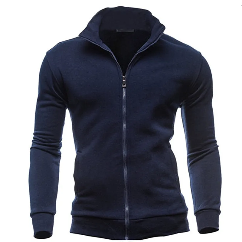 Casual Stand Collar Sweatshirts