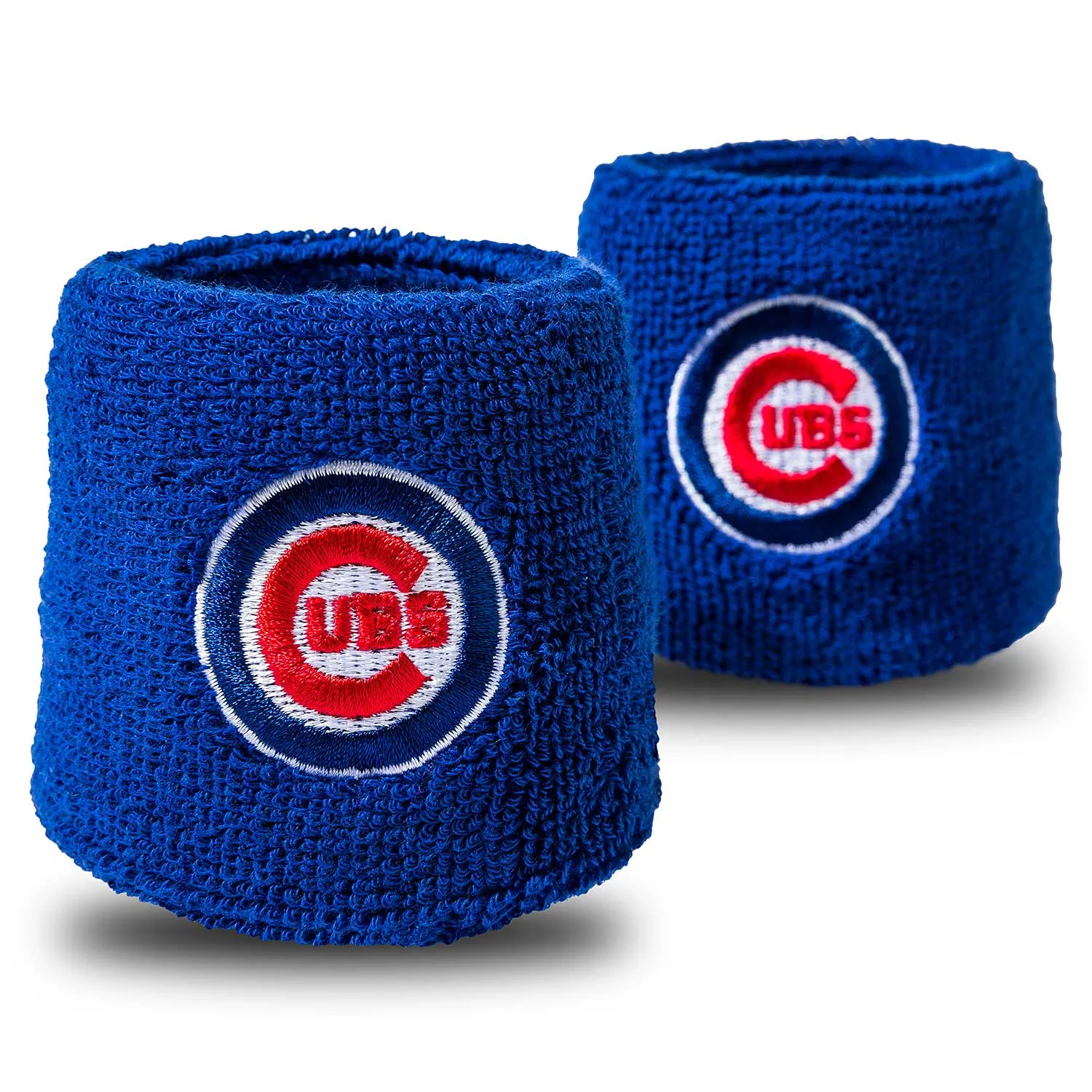 Chicago Cubs Royal Bullseye Wristbands