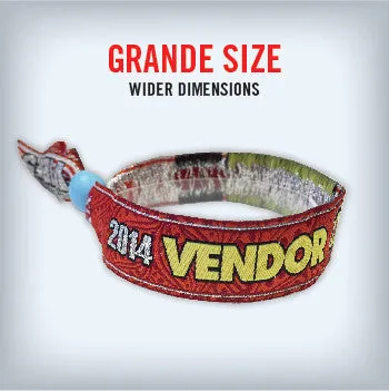 Custom Woven Cloth Wristbands