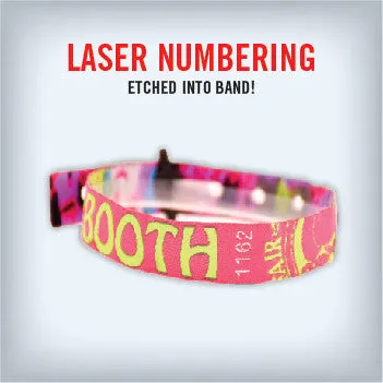 Custom Woven Cloth Wristbands