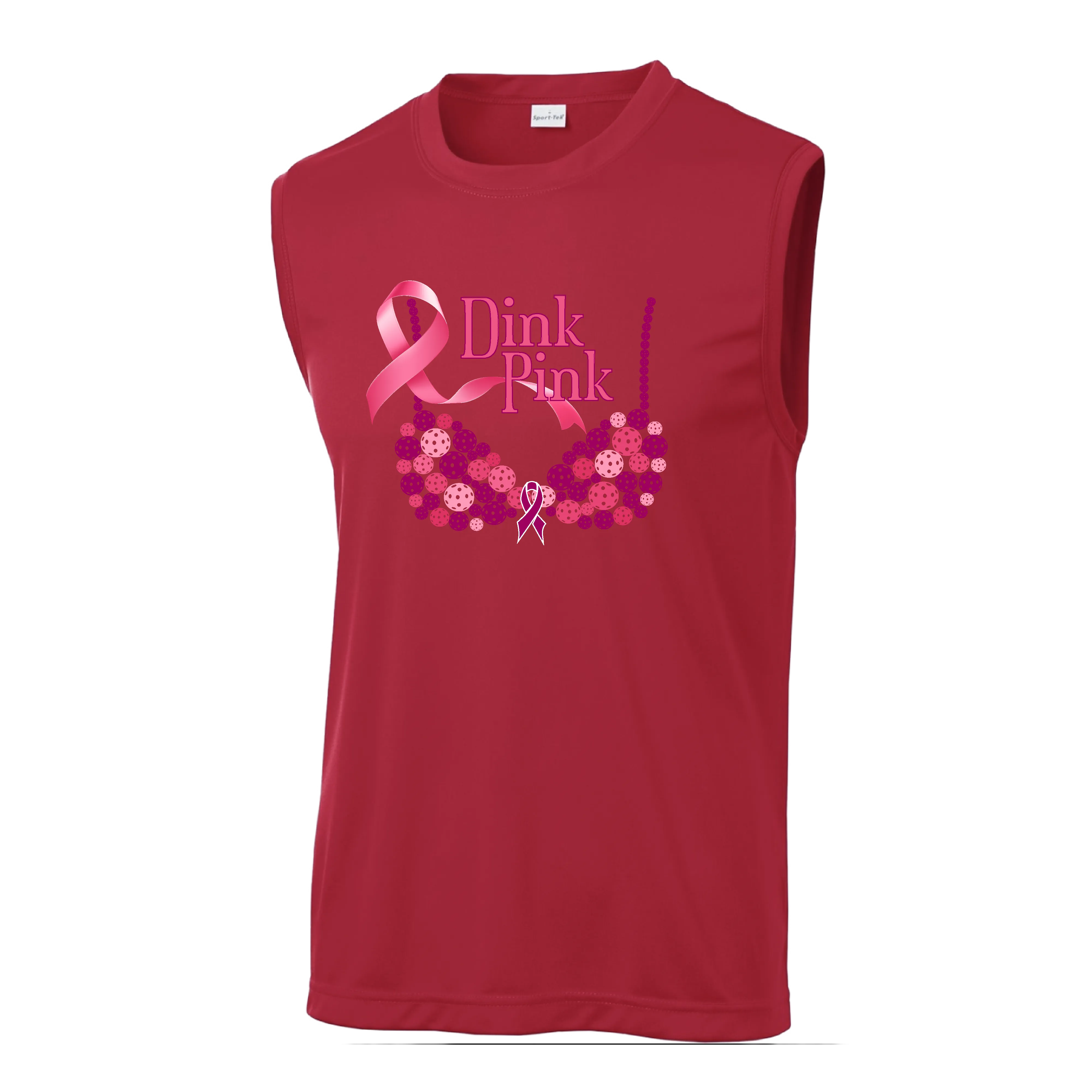 Dink Pink | Men's Sleeveless Athletic Shirt | 100% Polyester