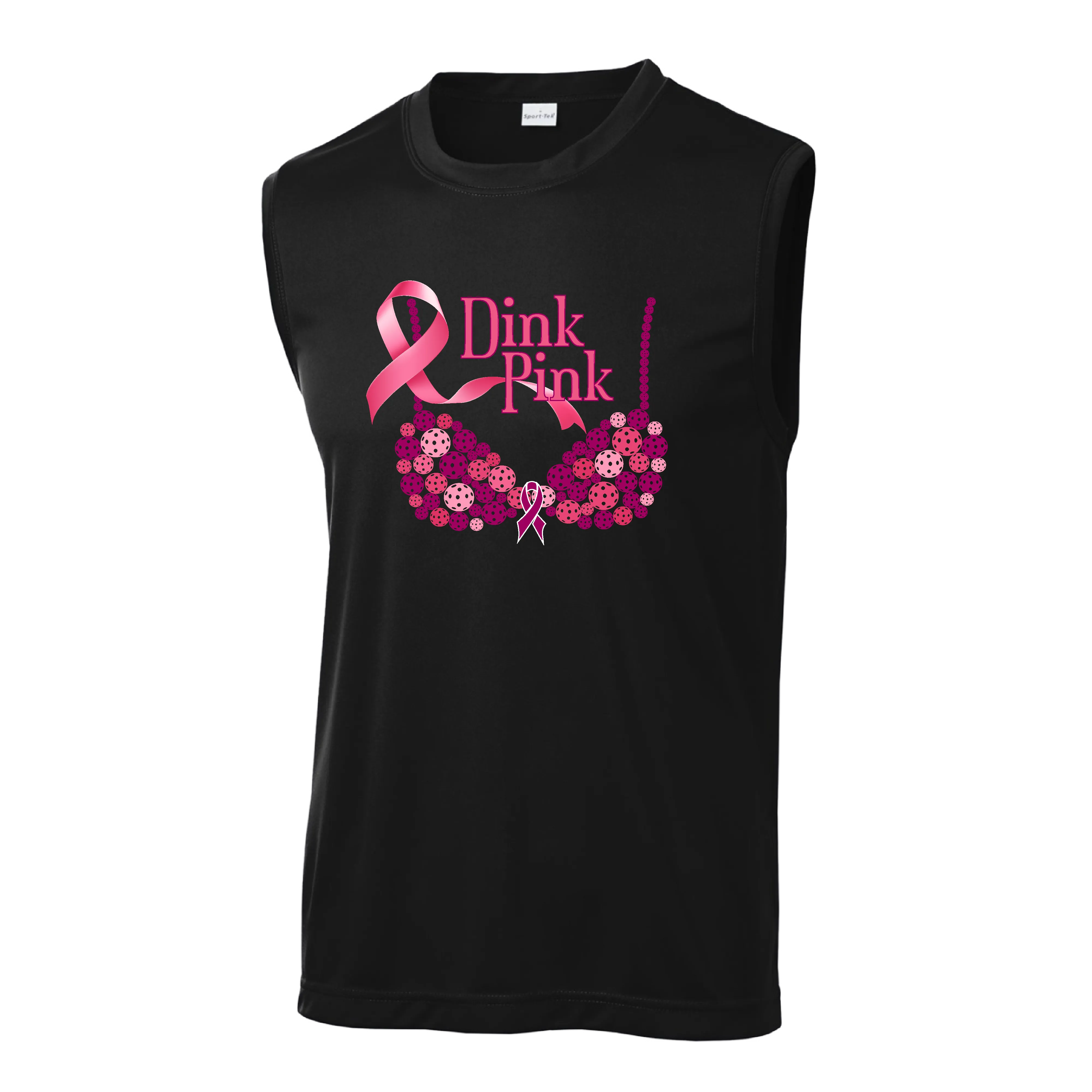 Dink Pink | Men's Sleeveless Athletic Shirt | 100% Polyester