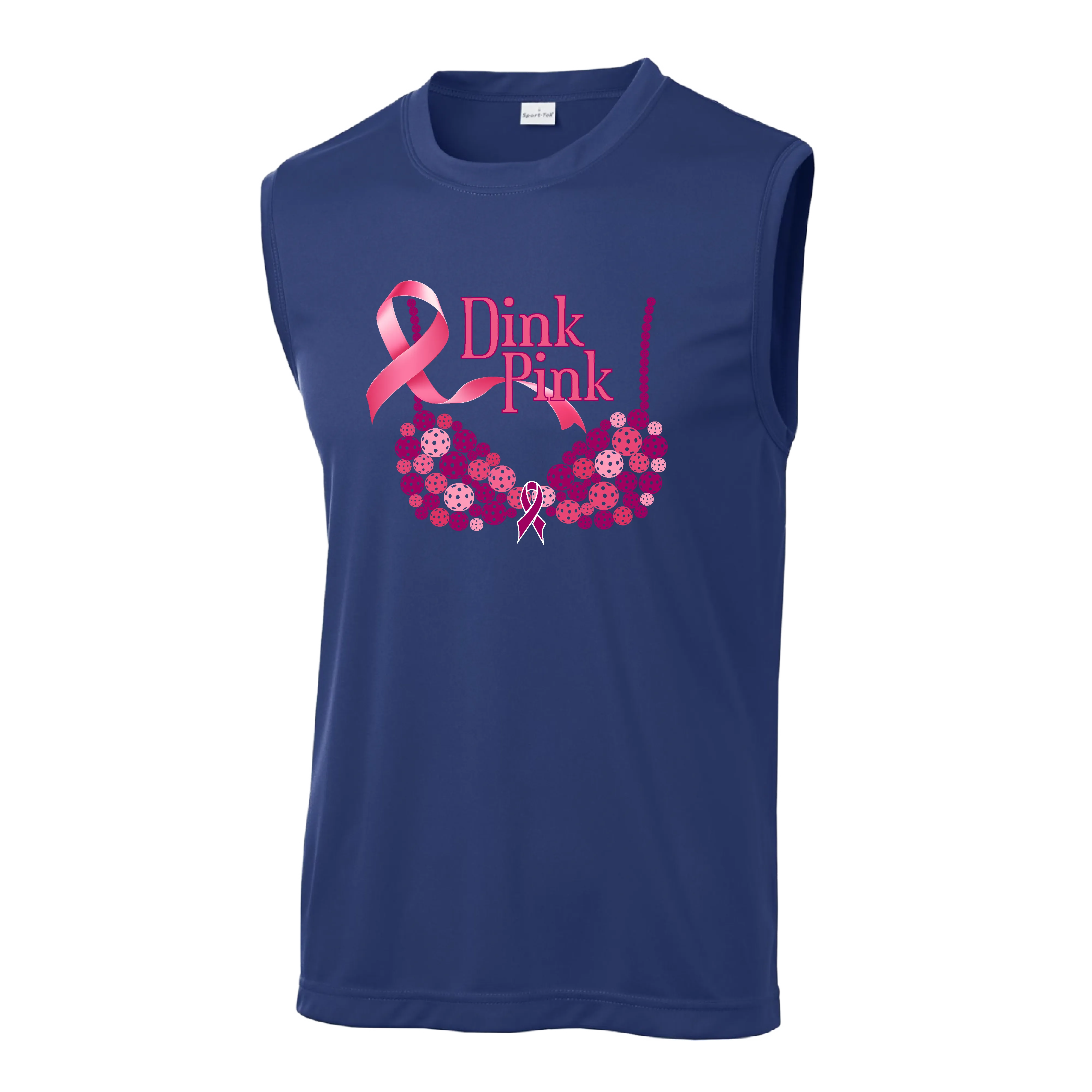 Dink Pink | Men's Sleeveless Athletic Shirt | 100% Polyester