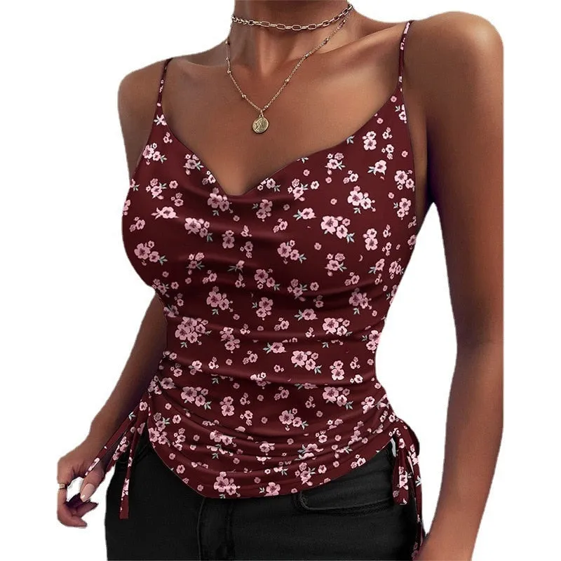 DressBetty - Women Sleeveless Vest Quality Camis U-neck Tank Tops Casual Solid Color Basic Camisole