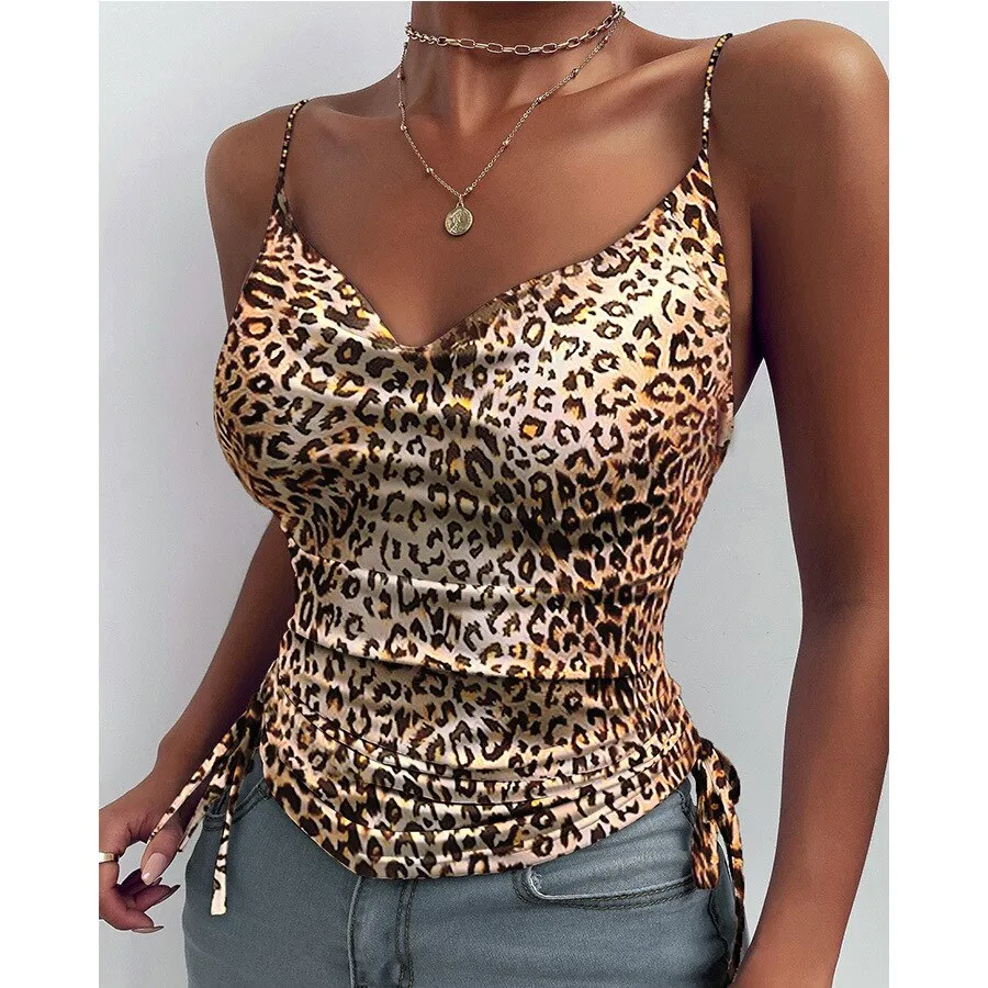 DressBetty - Women Sleeveless Vest Quality Camis U-neck Tank Tops Casual Solid Color Basic Camisole