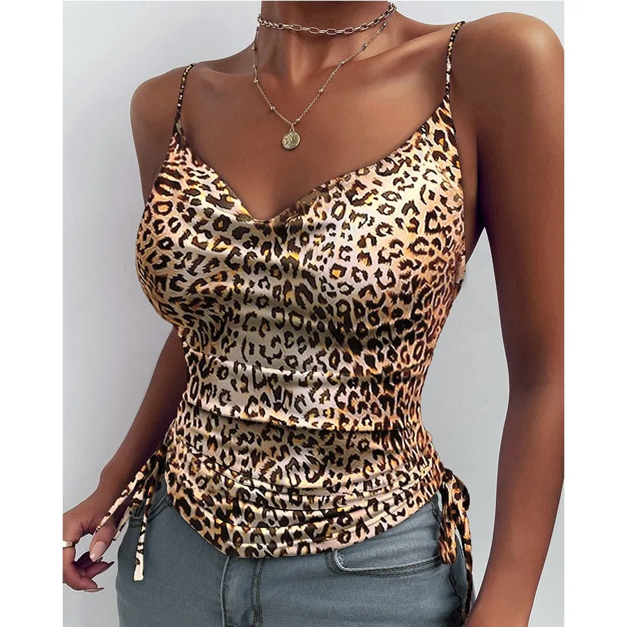 DressBetty - Women Sleeveless Vest Quality Camis U-neck Tank Tops Casual Solid Color Basic Camisole