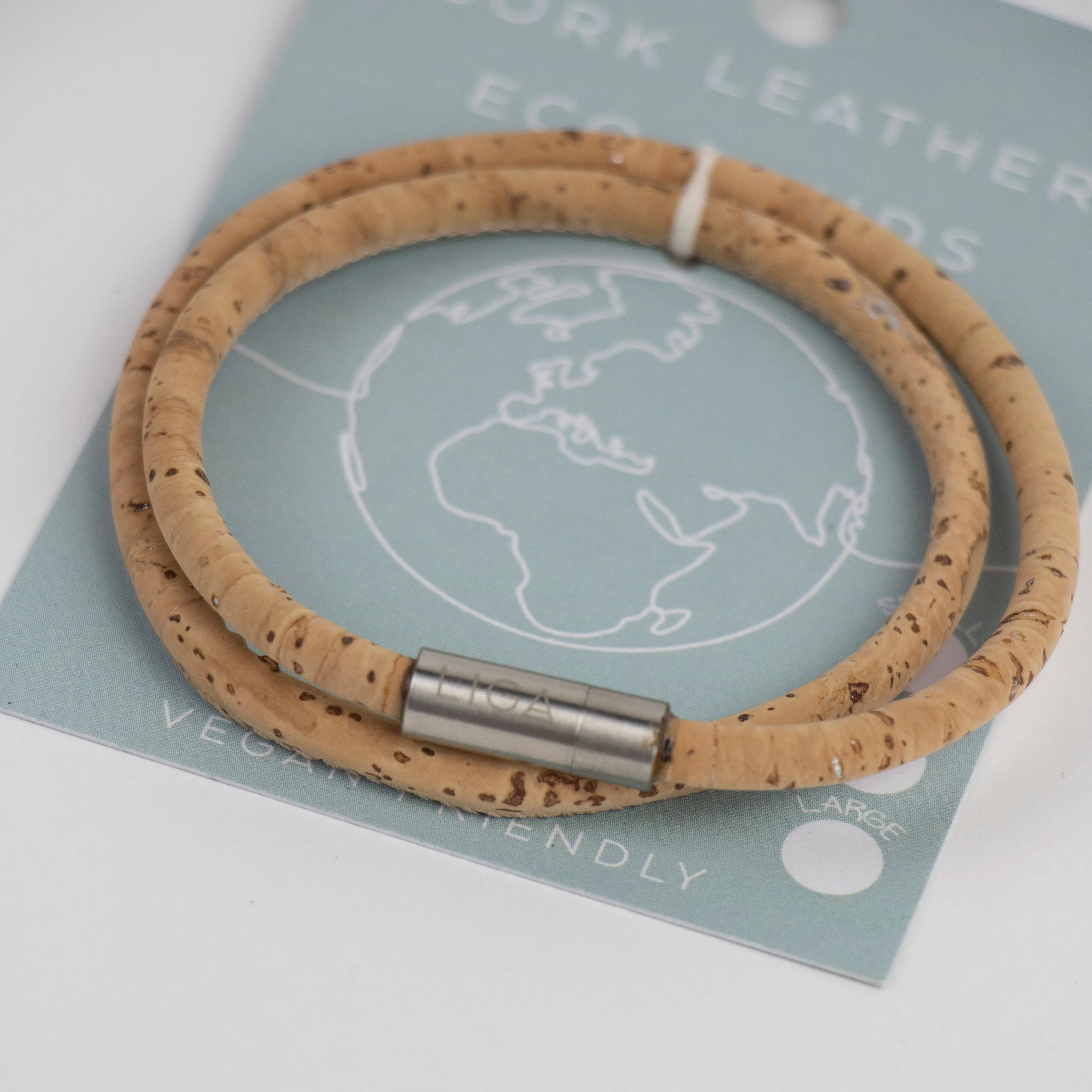 Eco Wristband | Double | Natural