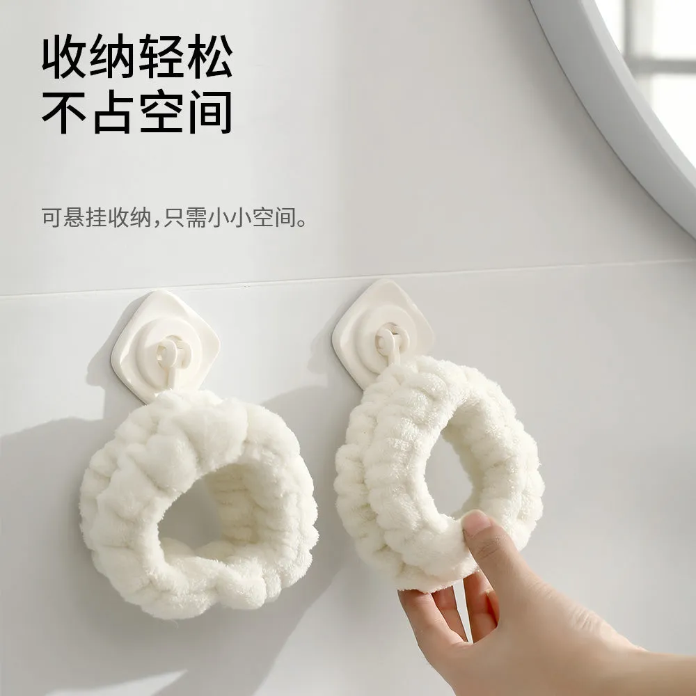 Fasola Face Washing Wristbands - White, 2 Pieces