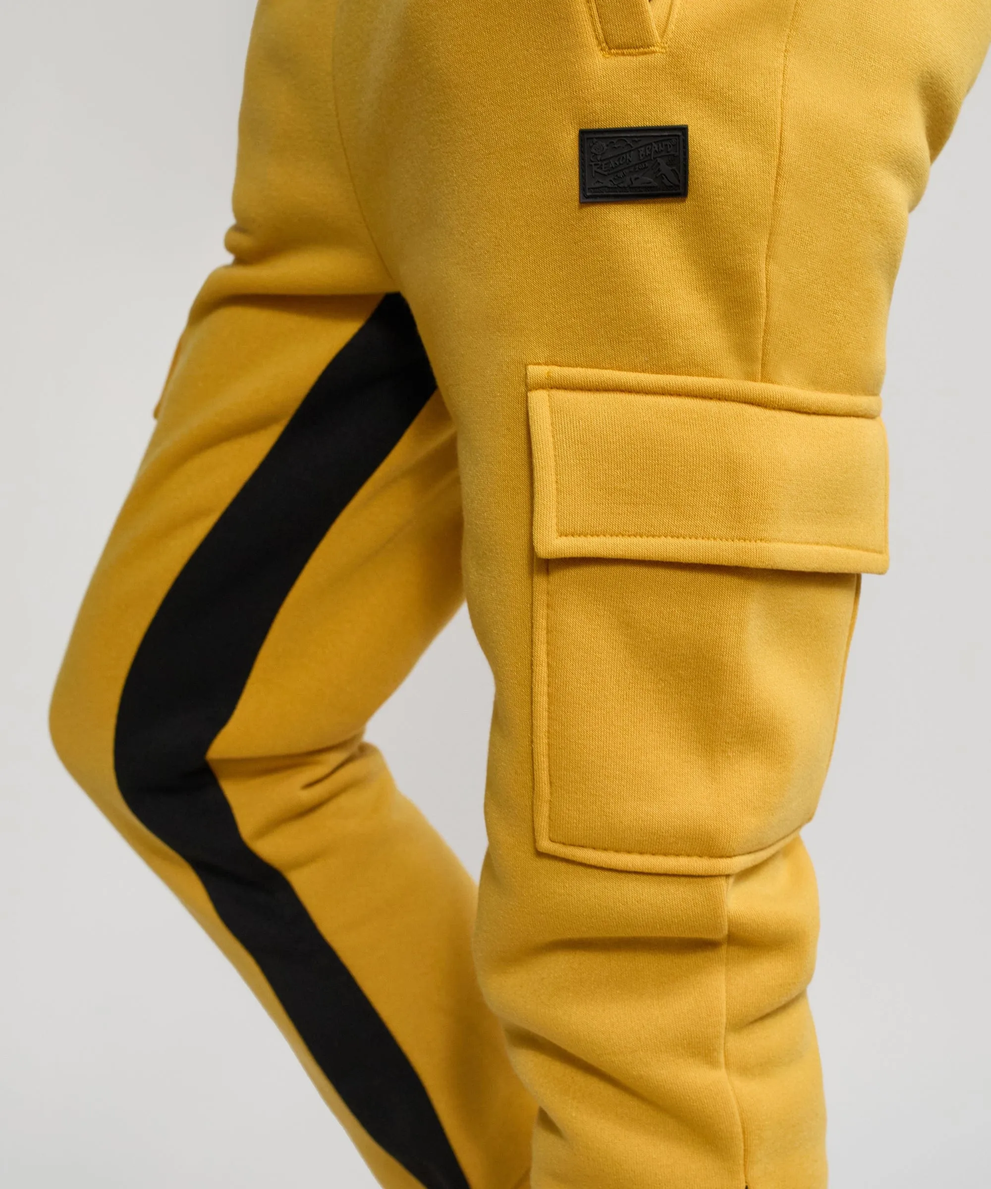 Flare Stacked Fleece Sweatpants - Timber
