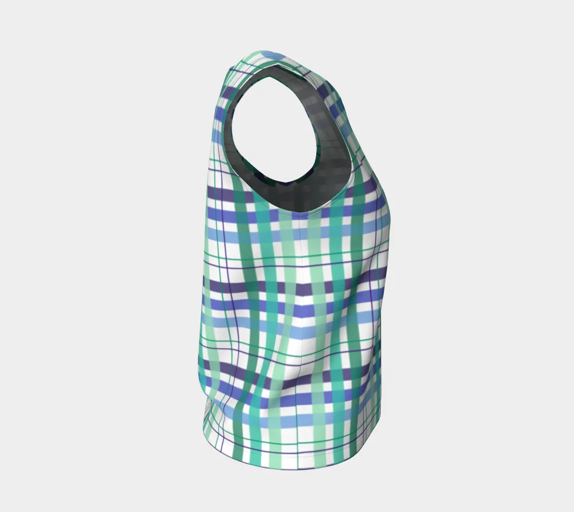 Gay Man (formerly Vincian - V2) Plaid Loose Tank (Long)