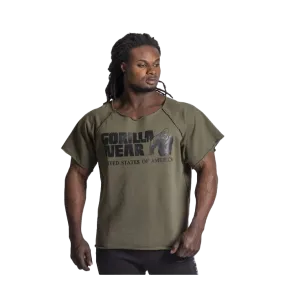 Gorilla Wear Classic Work Out Top - Army Green