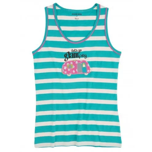 Hatley Womens Pyjama Tank - Glamping