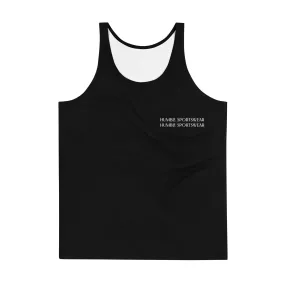 Humble Sportswear™ Men's Pure Black Tank Top