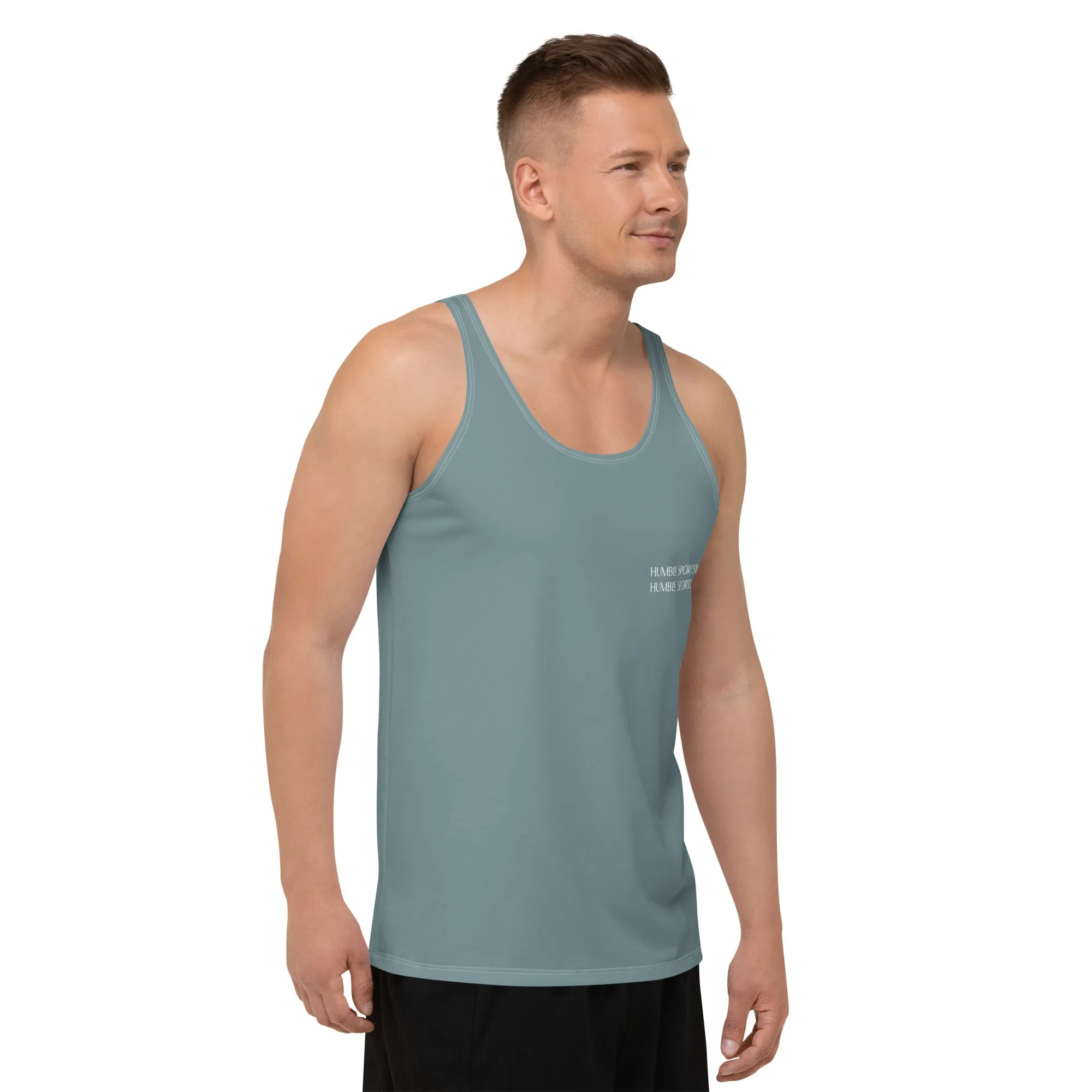 Humble Sportswear™ Men's Slate Blue Tank Top