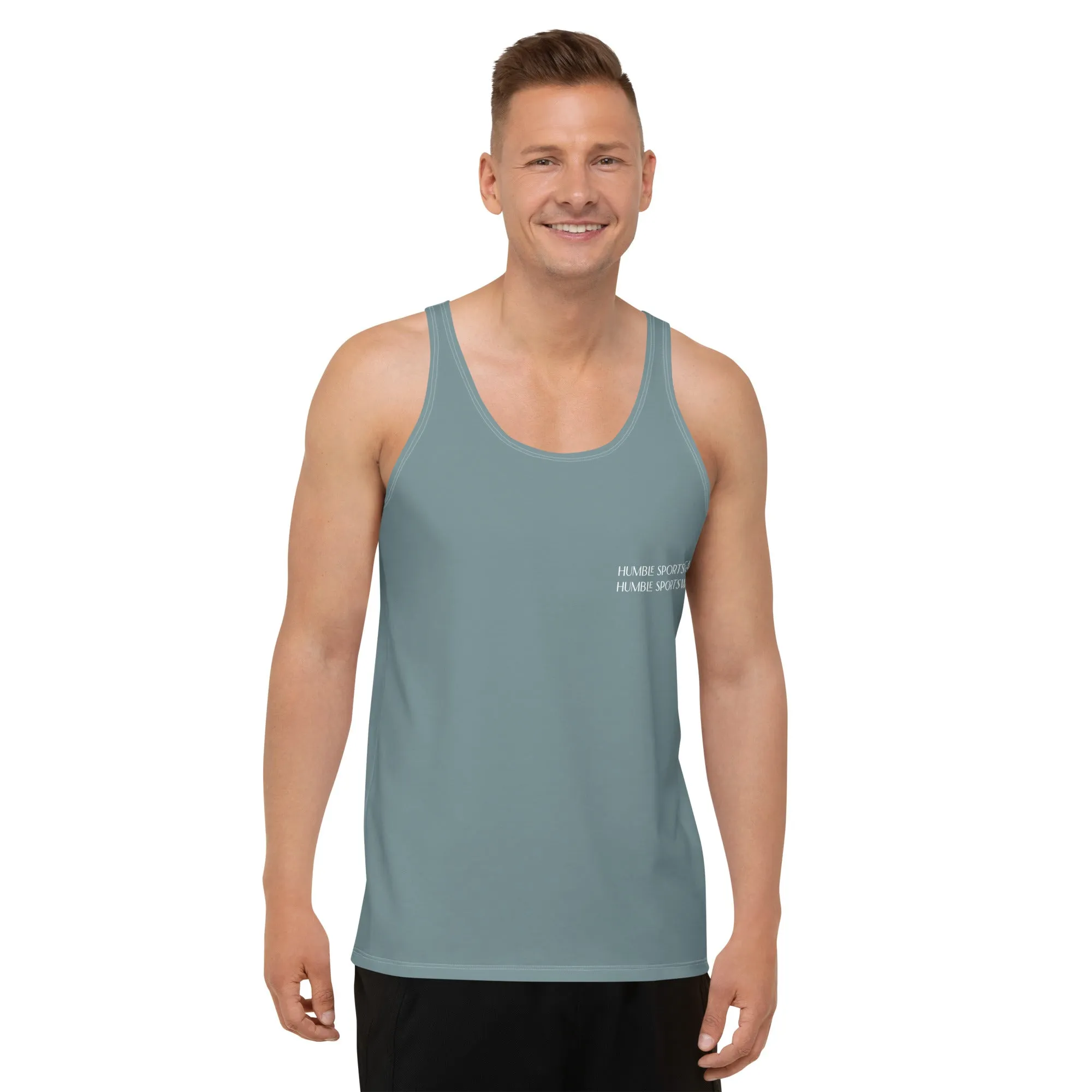 Humble Sportswear™ Men's Slate Blue Tank Top