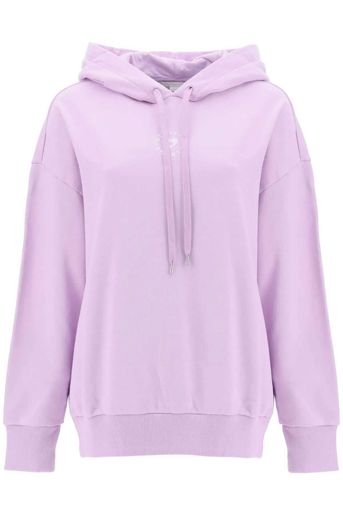 iconic mini heart hooded sweatshirt 6J0264 3SPZ28 WASHED LILAC