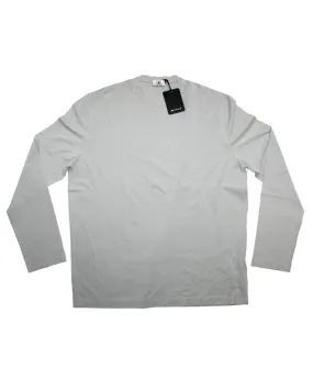 Kired Kiton Longsleeve T-Shirt Gray Crêpe Cotton EU 50/ M SALE