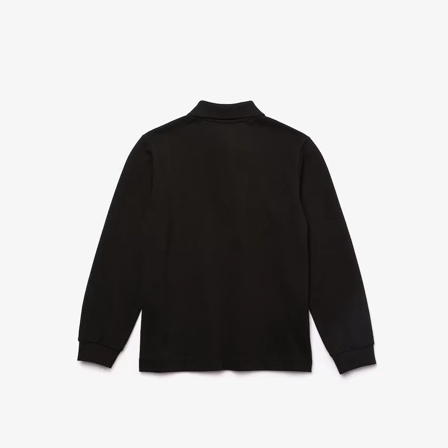Lacoste Kid's Regular Fit Petit Pique Polo T-Shirts Black PJ8915 031