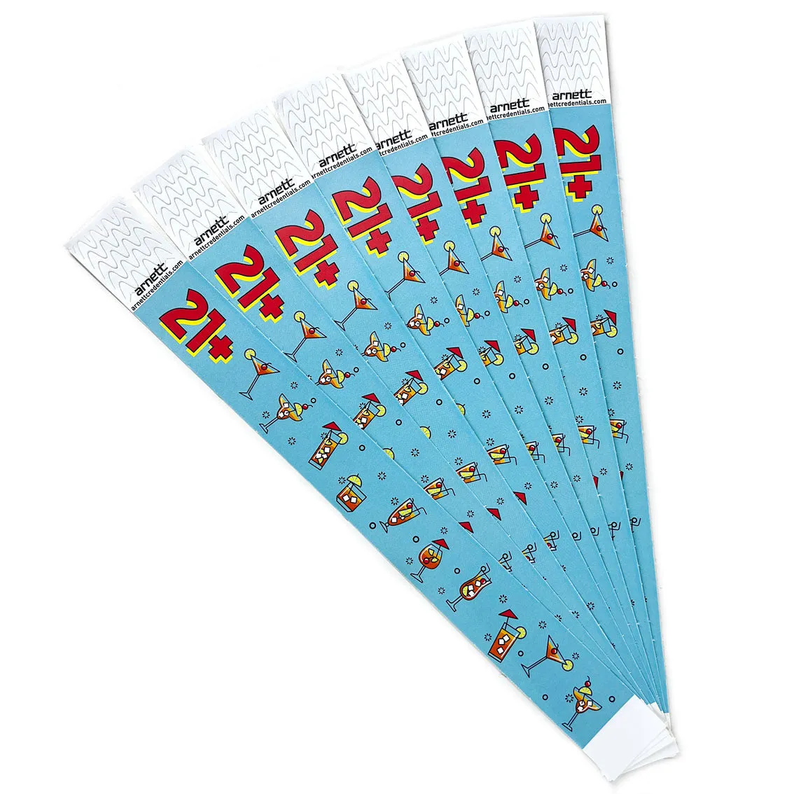 Let's Party | Full Color Tyvek Wristbands