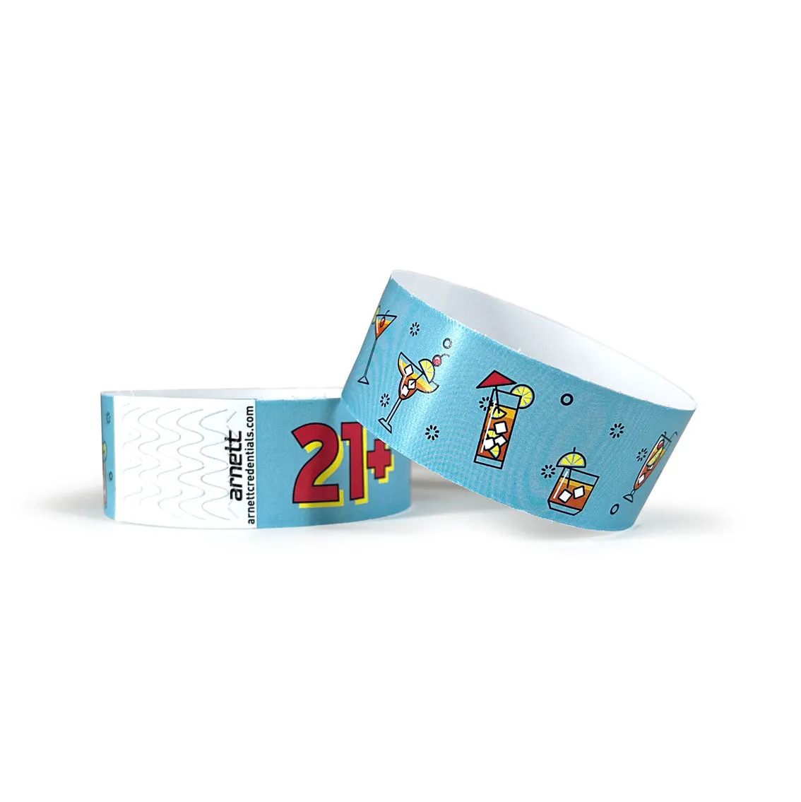 Let's Party | Full Color Tyvek Wristbands