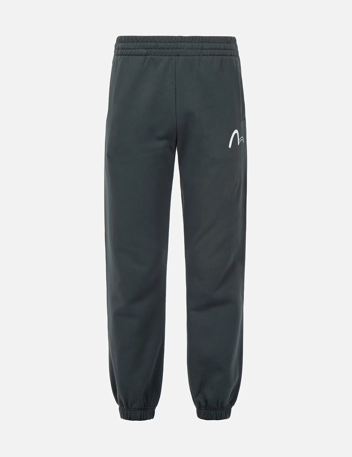 Logo and Slogan Print Sweatpants