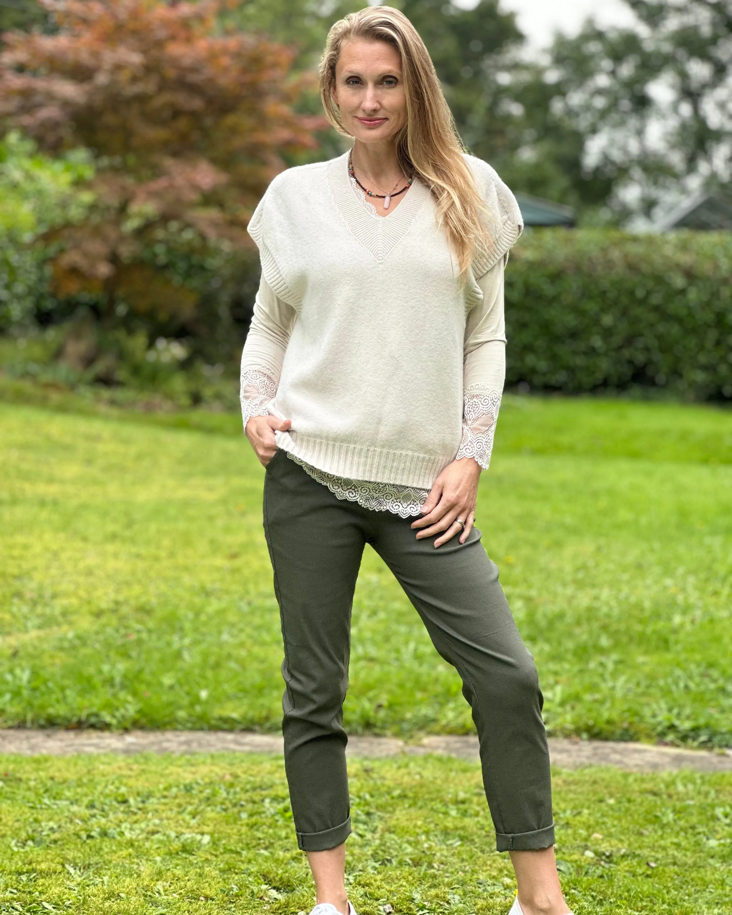 'Magic' Trousers - Khaki