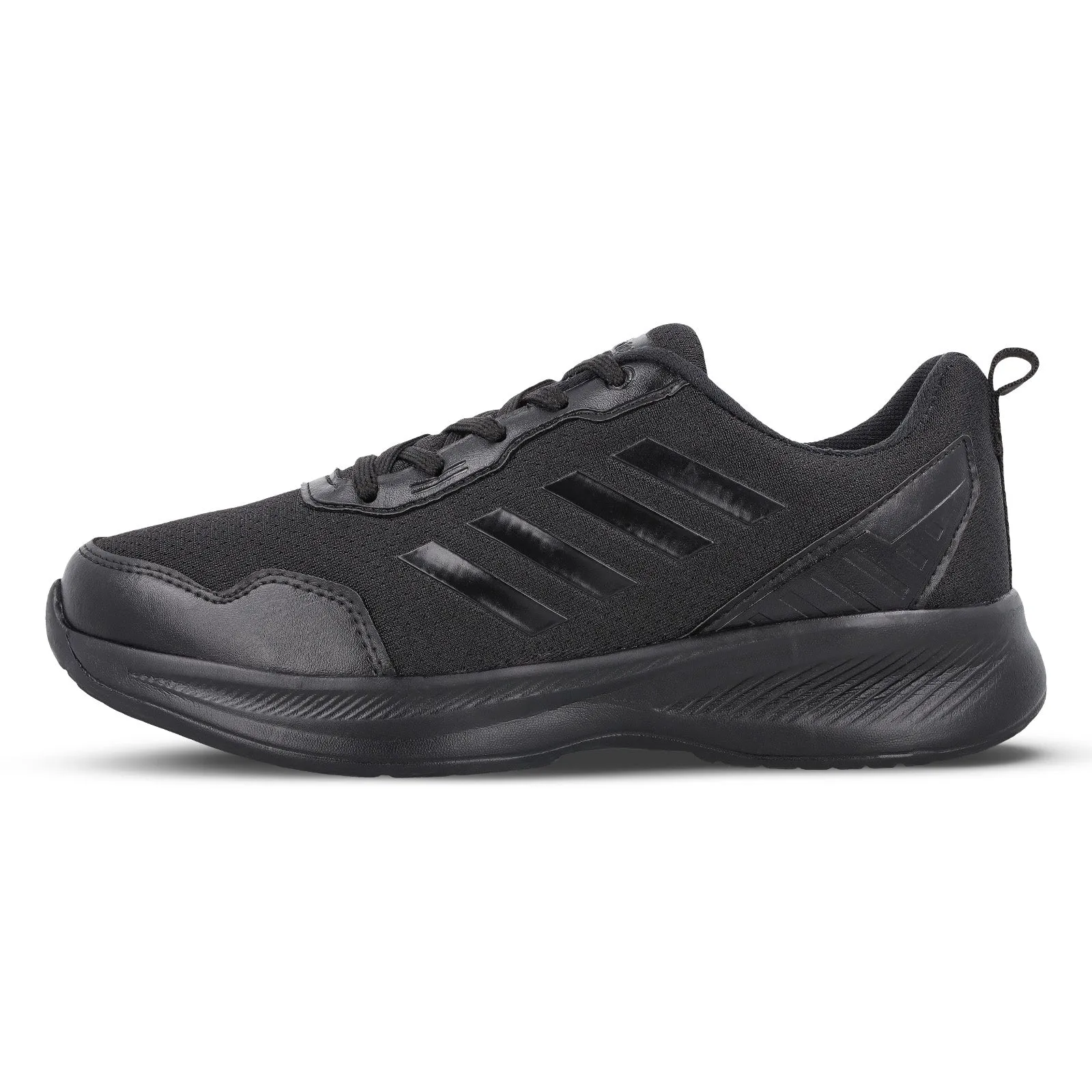Men's Lace-up Sports Shoe - WS3113 Black