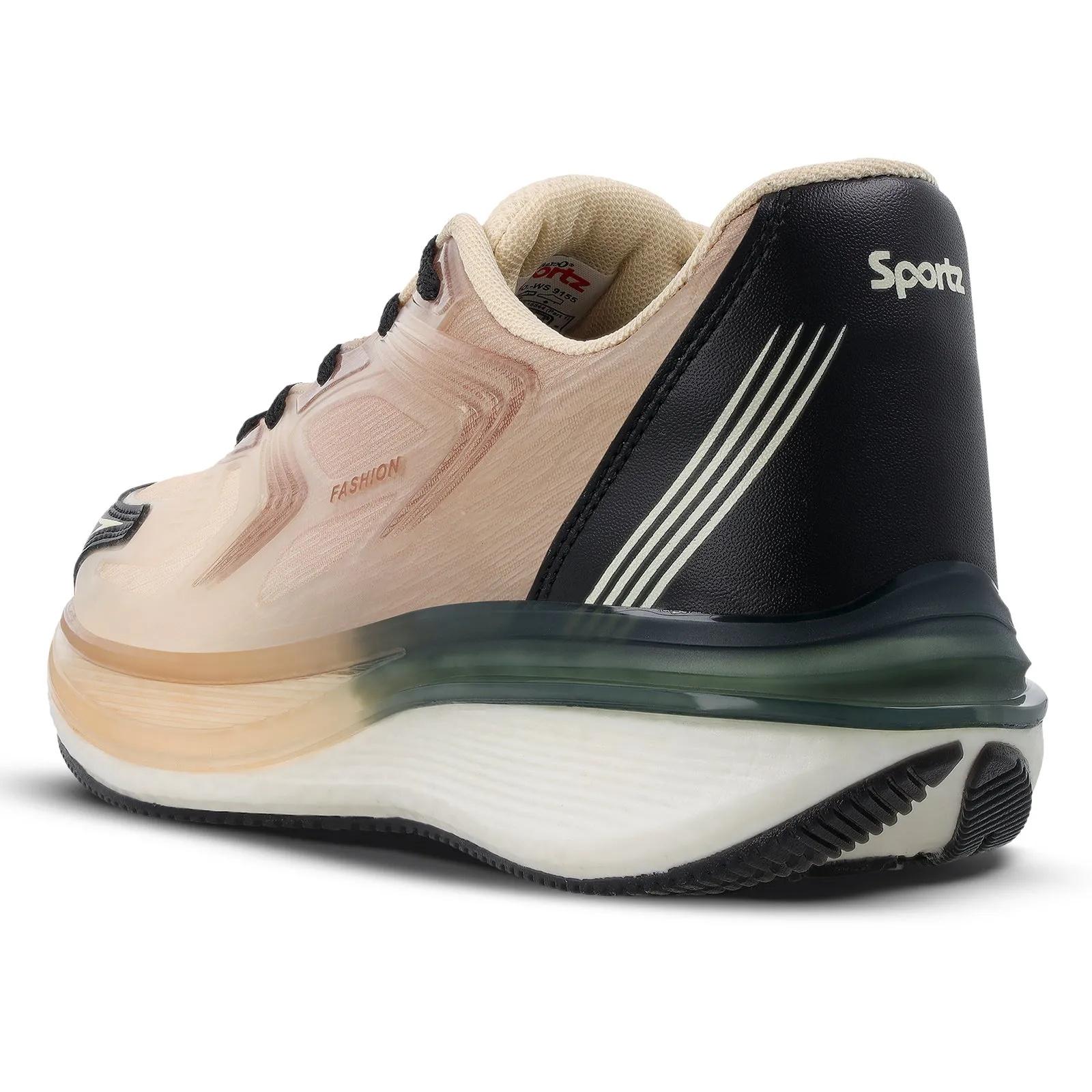 Men's Lace-up Sports Shoe - WS9155 Beige