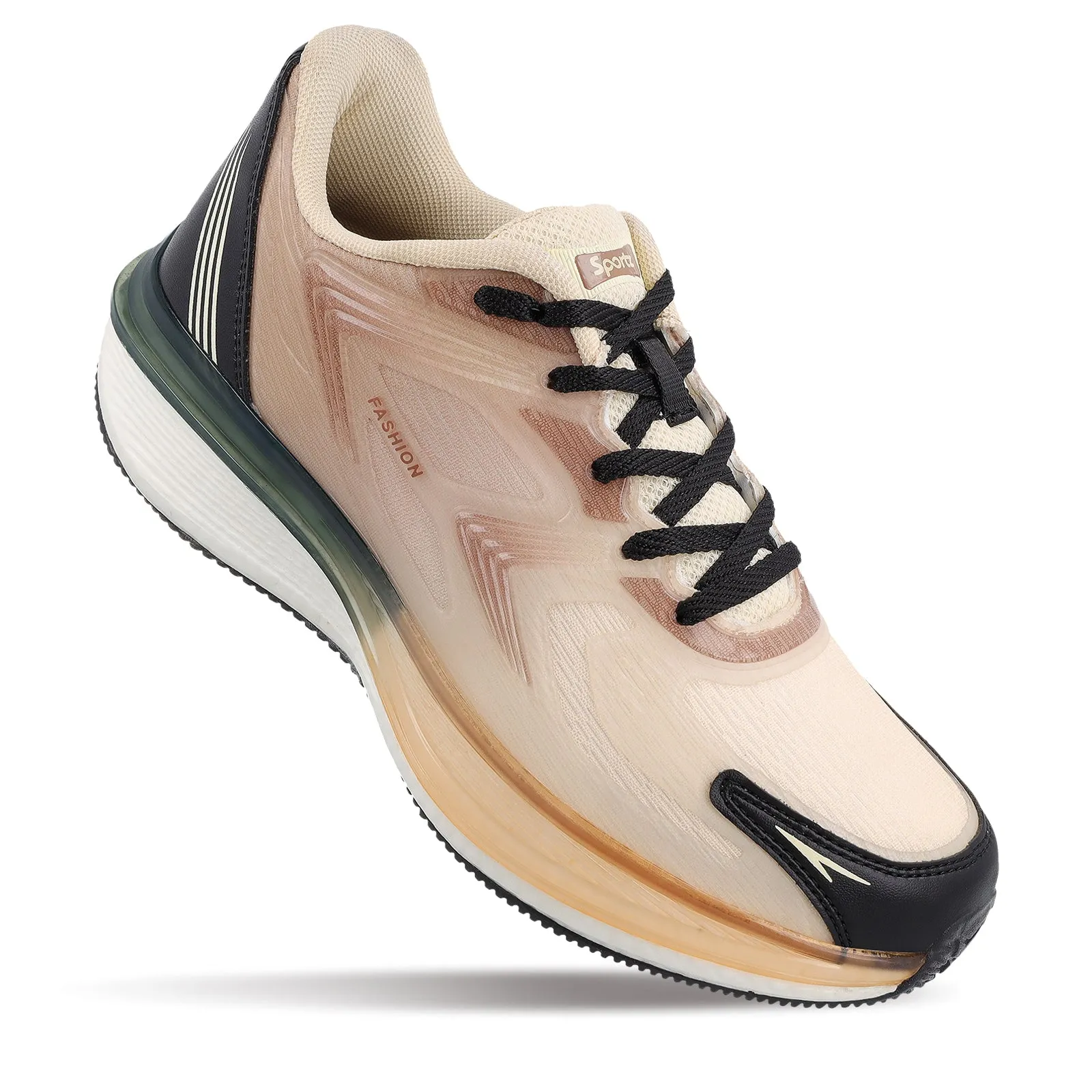 Men's Lace-up Sports Shoe - WS9155 Beige