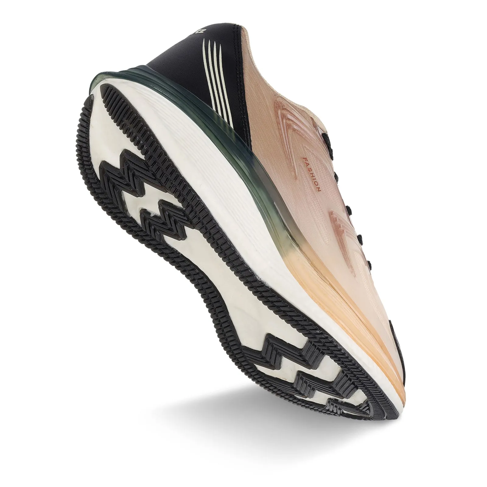 Men's Lace-up Sports Shoe - WS9155 Beige