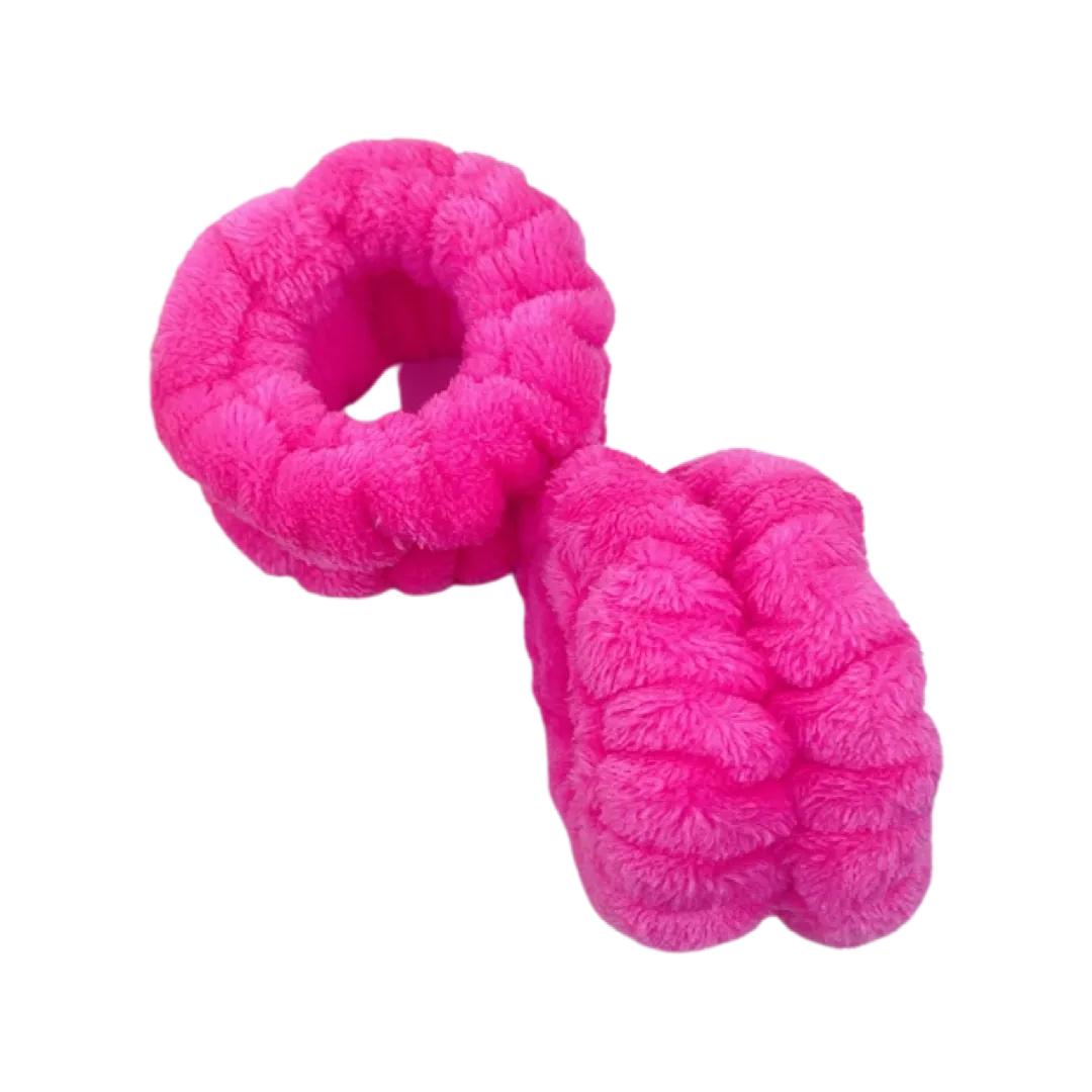 Microfiber Wristbands: Rose