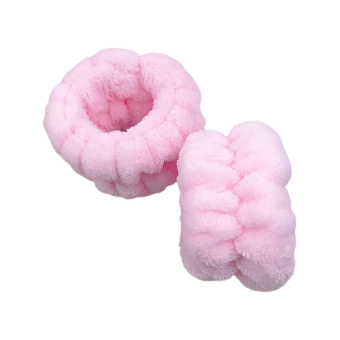 Microfiber Wristbands: Rose