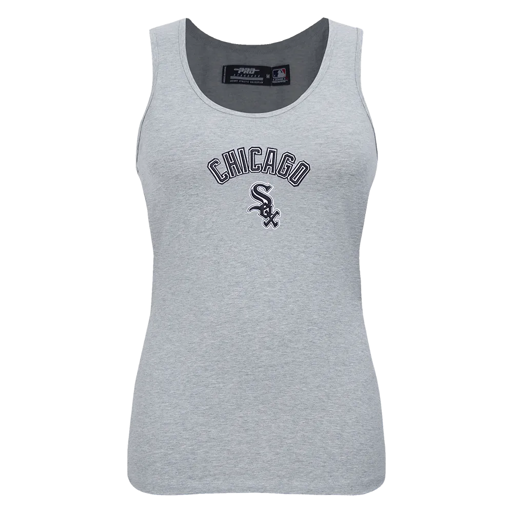 MLB CHICAGO WHITE SOX CLASSIC WOMEN'S RACERBACK (HEATHER GREY)